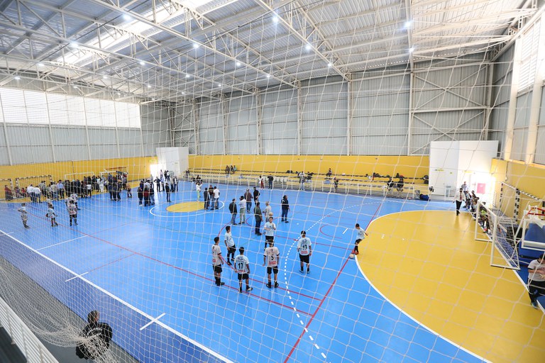 Treinos de futsal ocorrerão no Ginásio Estação Cidadania, no Residencial Cremonezi 