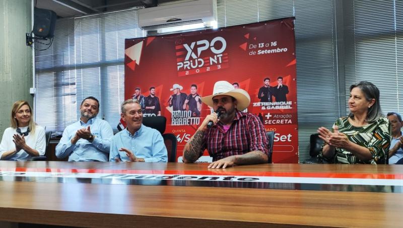 Lançamento oficial da festa, com coletiva de imprensa, foi realizado hoje no Paço Municipal