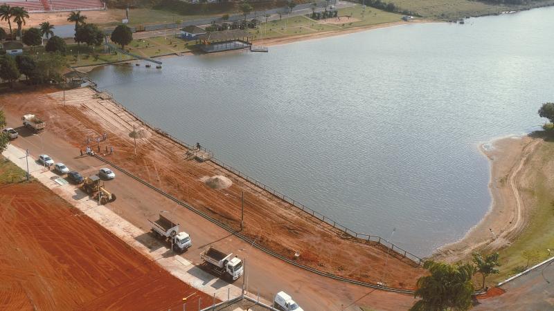 Expectativa é que obras na Orla do Balneário Babaquá, em Sandovalina, terminem em até 3 meses