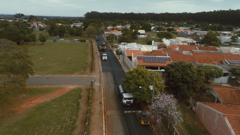 Prefeitura de Rosana investe em recapeamento asfáltico