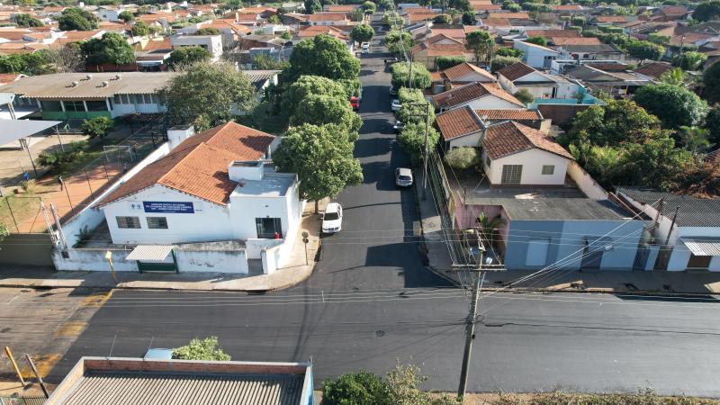 Terminou no final de julho o recapeamento de três ruas de Rancharia – investimento de R$ 160 mil