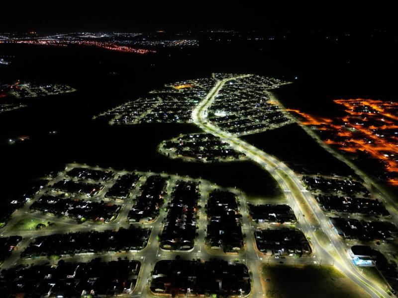 Stylux realizou, até o momento, troca de aproximadamente 5 mil luminárias por LED na cidade