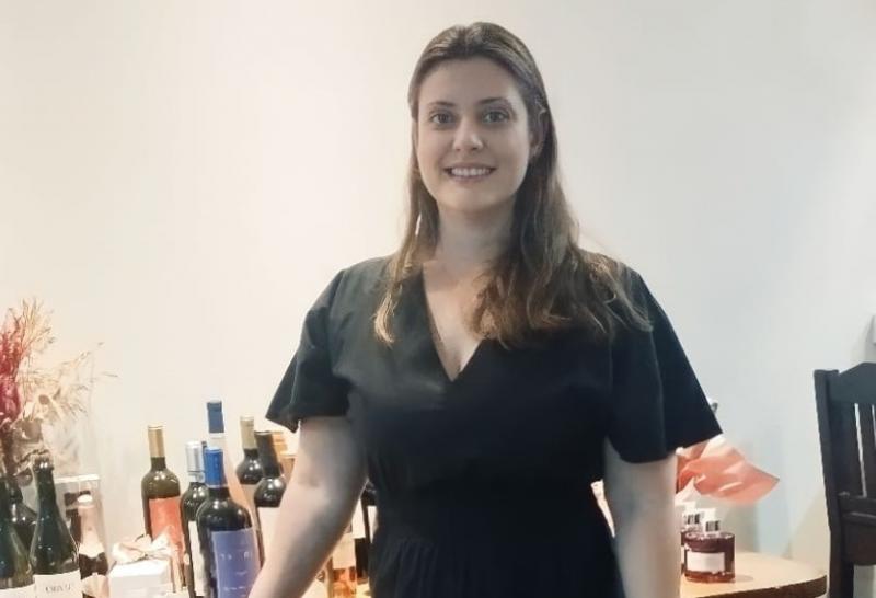 A empresária e sommelier, Cristiane Rodrigues