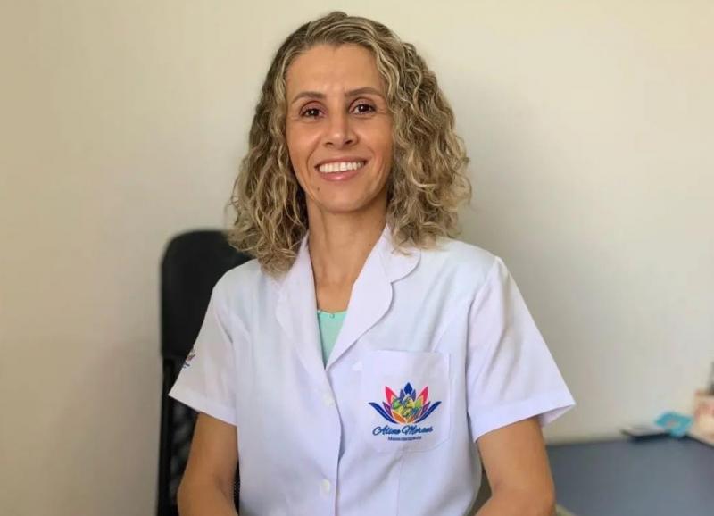 Massoterapeuta Aline Moraes está no mercado há mais de 15 anos