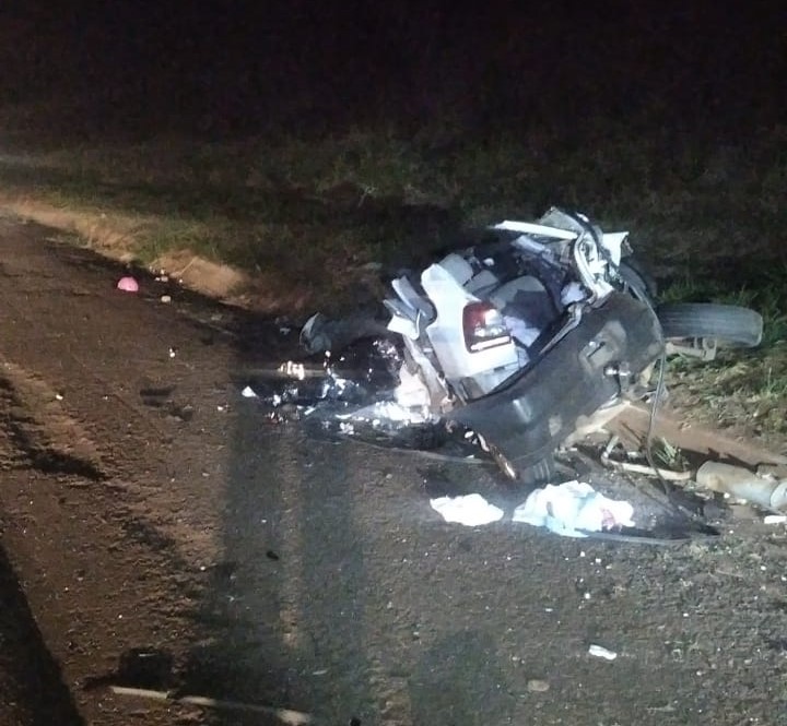 Acidente fatal ocorreu por voltas das 20h25 desta quinta-feira