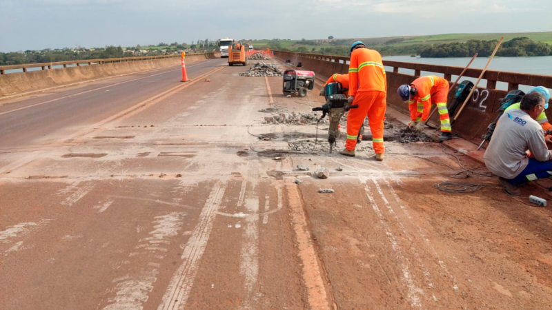 Bloqueio é necessário para dar continuidade às obras de recuperação na Rodovia Assis Chateaubriand