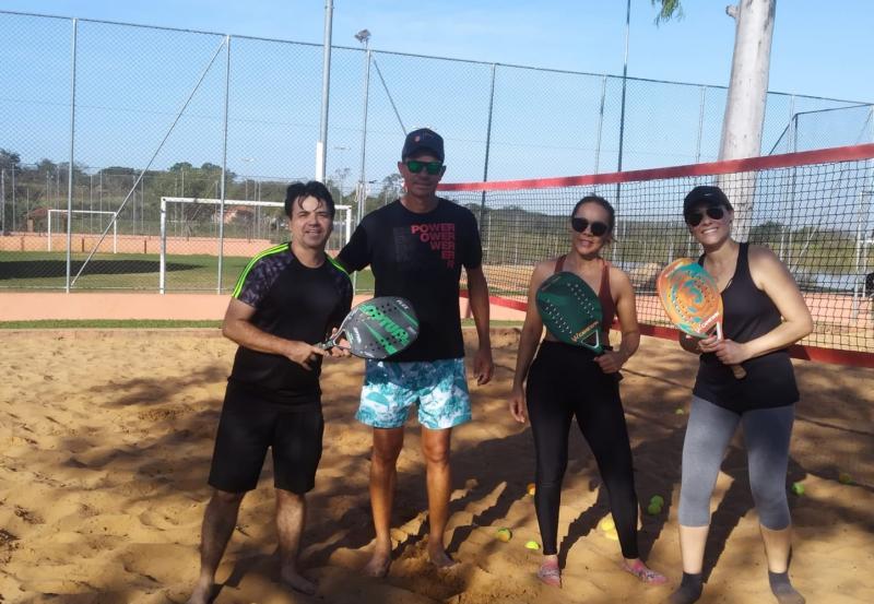 1º Torneio de Tênis de Praia será nas quadras do Balneário da Amizade no dia 23 de setembro