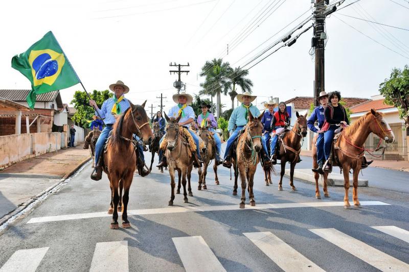 Desfile cívico de Iepê reunirá servidores públicos, estudantes, atletas e cavaleiros
