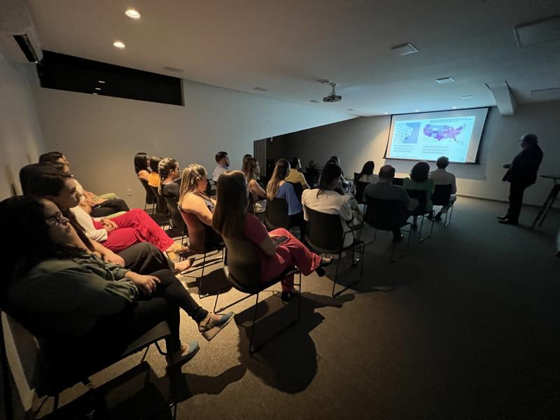 APRESENTAÇÃO DO MASTER CURSO DE REPRODUÇÃO ASSISTIDA, NO AUDITÓRIO DA FERT-EMBRYO