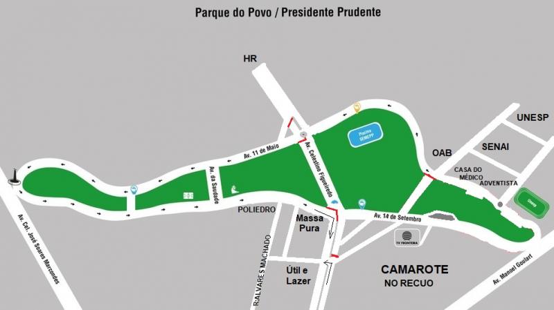 Parada festiva em comemoração aos 106 anos de Prudente altera tráfego nesta quinta