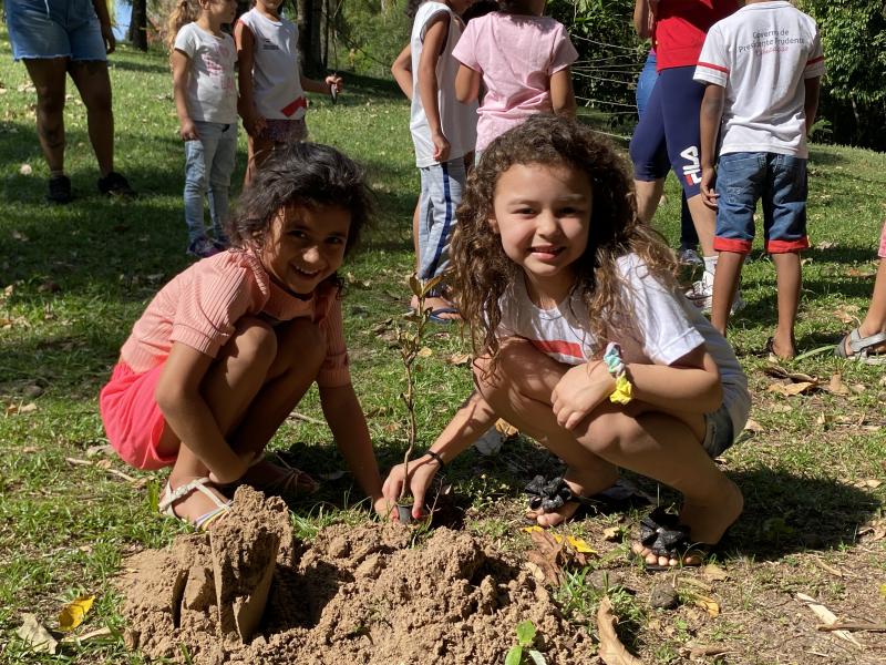 Crianças aprenderam sobre importância da responsabilidade coletiva com o meio ambiente