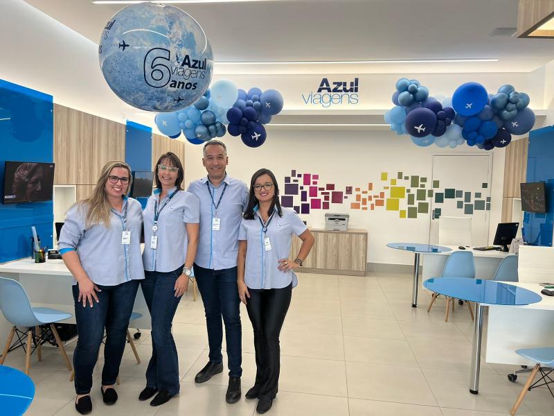 Azul Viagens comemora 6 anos em Prudente e anuncia novos voos