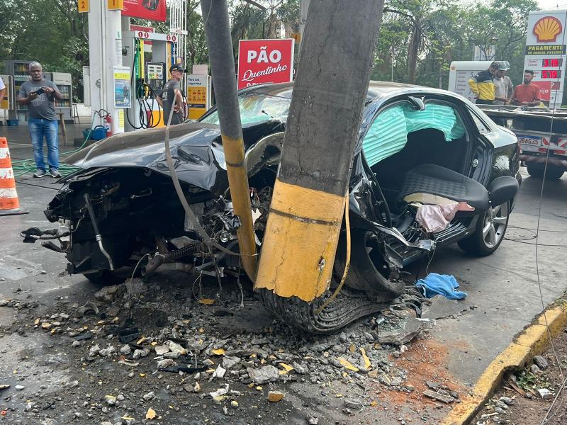 Motorista, que estava sozinho, foi encaminhado para Santa Casa de PP