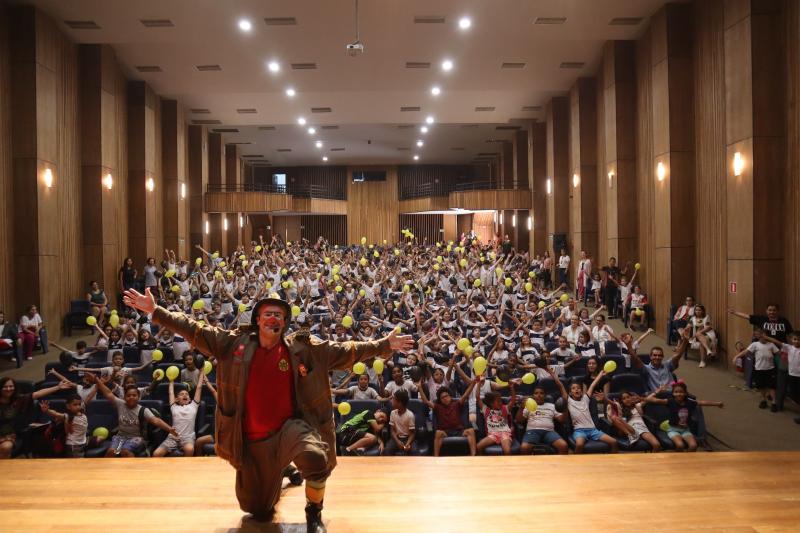 Terceira sessão da peça lotou hoje o Teatro Paulo Roberto Lisboa, no Matarazzo