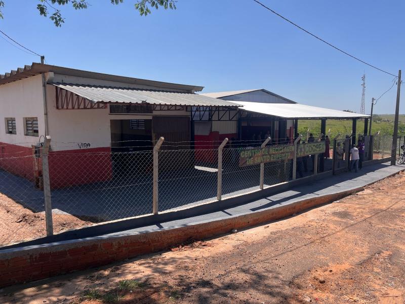 Agora espaço está totalmente limpo e revitalizado para início dos trabalhos