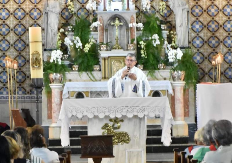 Padre Roberto Silvério, vigário do Santuário Diocesano de Nossa Senhora Aparecida