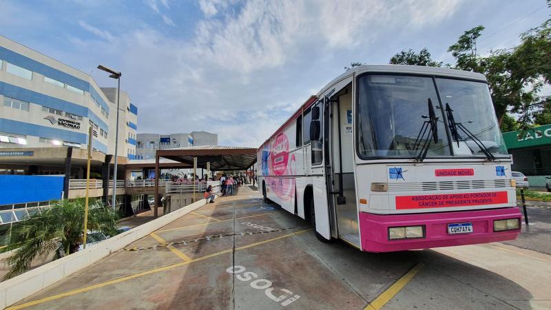 Unidade móvel da AAPC estacionará no HR e no AME no final deste mês