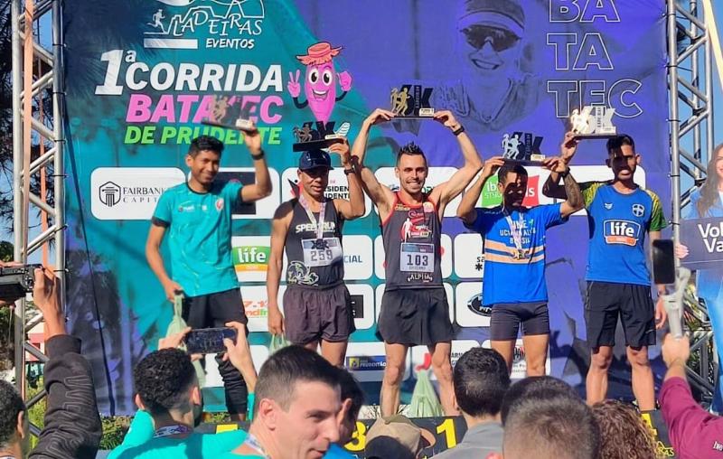 Cristiano diz que sua principal conquista foi a 1ª Corrida Batatec, pelo nível de atletas