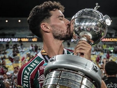 Matinelli colocou seu nome na lista histórica de campeões da Libertadores ao conquistar a glória eterna com o Fluminense na vitória por 2 a 1 sobre o Boca Juniors no Estádio do Maracanã
