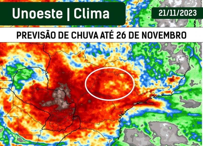 Conforme Unoeste Clima, previsão das temperaturas no sábado é de máxima abaixo de 25ºC