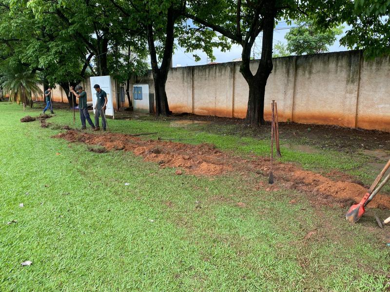 Obras tiveram início no local na manhã de hoje