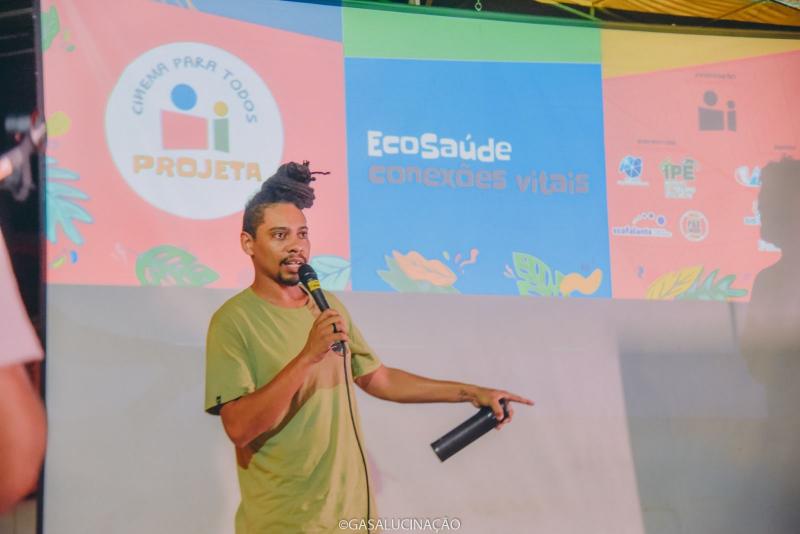 Helber Henrique Guedes, aluno do curso de Geografia da FCT e coordenador do projeto