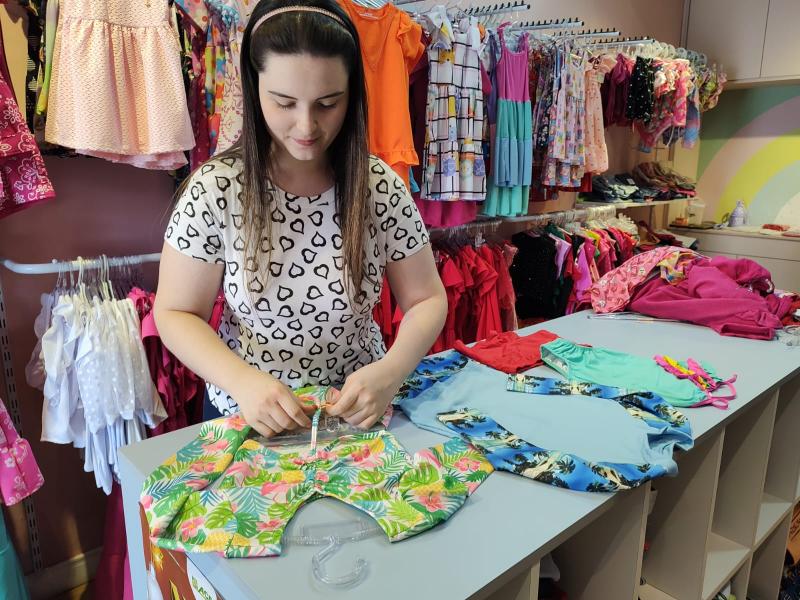 Ariane Machini, proprietária da loja Doce Encanto Kids: “Nossas vendas foram muito boas e superaram todas as nossas expectativas e metas”