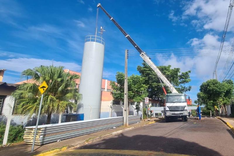 Previsão da Sosp é de que a obra seja concluída até a terceira semana de fevereiro