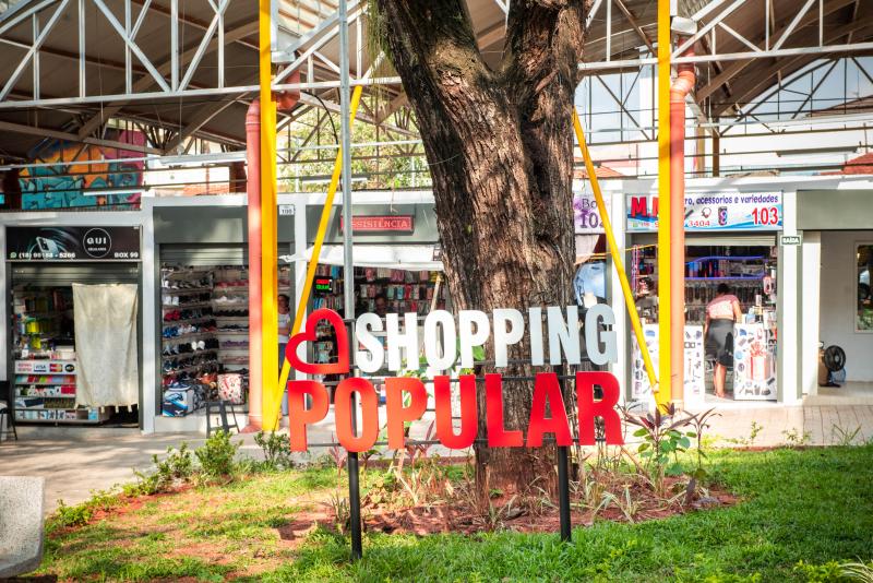 Atualmente, há 174 unidades já distribuídas e em funcionamento no Shopping Popular