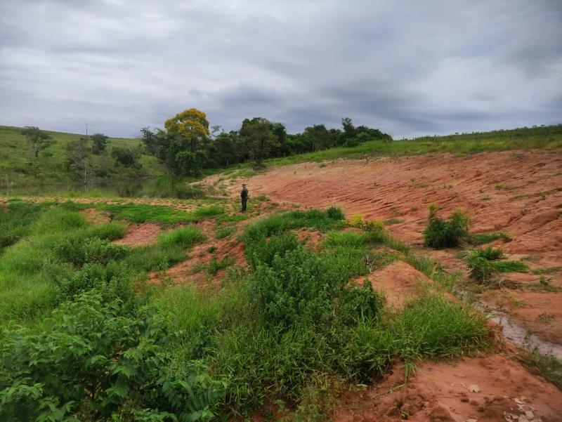 Em Martinópolis, equipe constatou degradação de polígono de 1,6767 hectares de APP