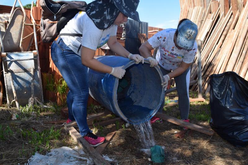 Equipes de saúde de Iepê fazem hoje arrastão de limpeza em todos imóveis da cidade