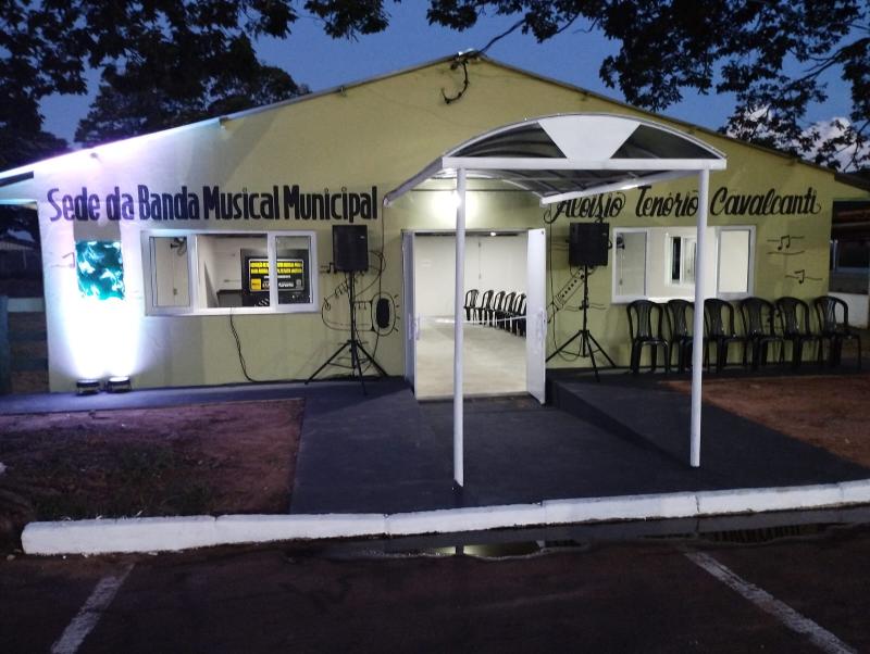 Prefeitura inaugura nova sede da Banda Musical “Aloizio Tenório Cavalcanti”