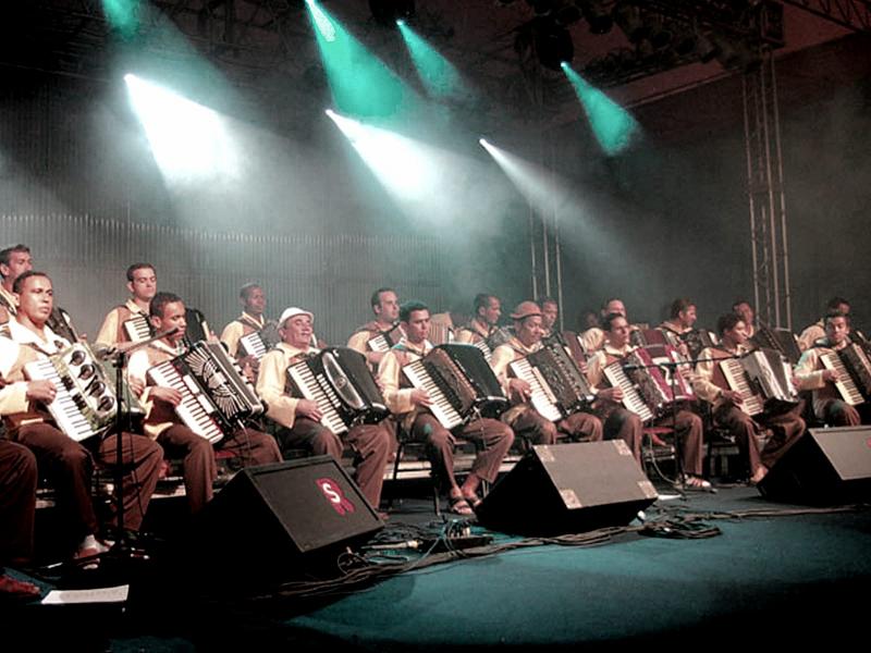 Orquestra será de sanfoneiros (as) de todas as idades, com um número máximo de 40 participantes