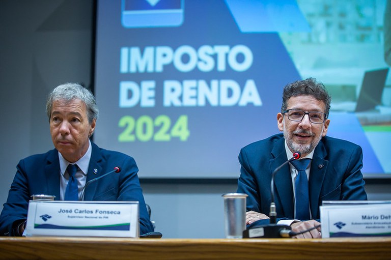 José Carlos e Mário anunciaram novas regras e facilidades para a declaração do IRPF de 2024