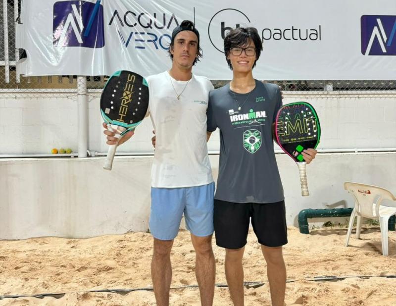 Eles se enfrentavam nas quadras como adversários, até que decidiram jogar juntos a partir de fevereiro