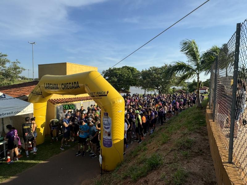 Percurso da prova foi de 5 km dentro e na avenida em frente ao balneário