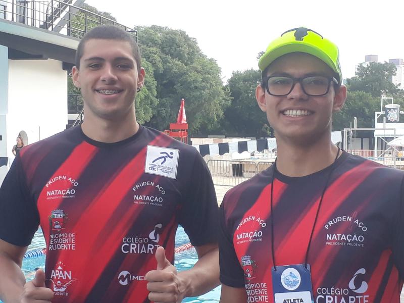 João Victor Zanetti Martins e Pedro Gabriel Pereira Rodrigues participaram de competição em SP