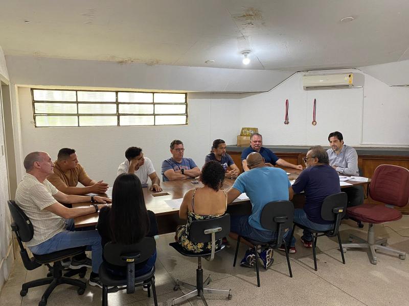 Integrantes discutiram sobre as funções que ocuparão durante a competição, a recepção aos atletas e sobre demandas gerais