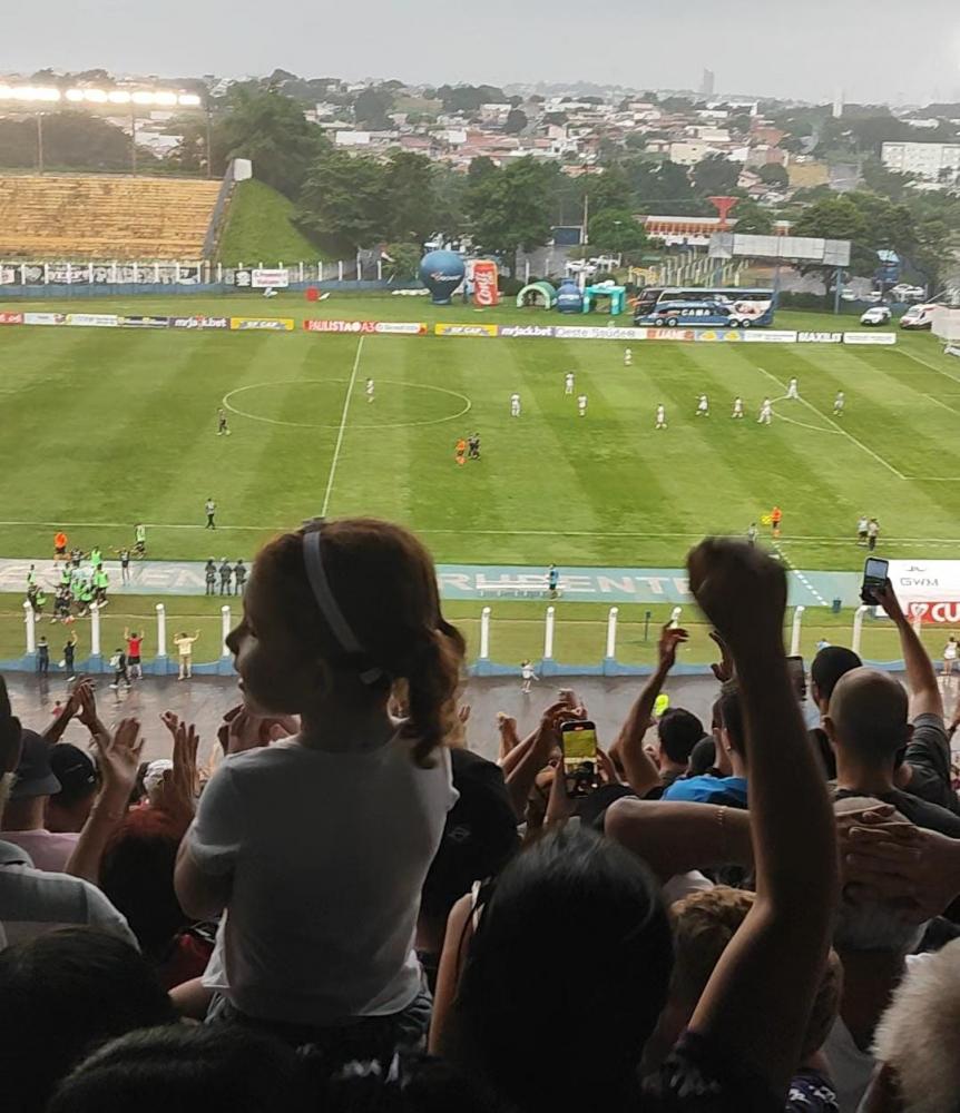 7.129 pessoas viram a vitória do Carcará por 2 a 1 sobre o São Bernardo neste sábado no Prudentão no 1º jogo das semifinais da Série A3