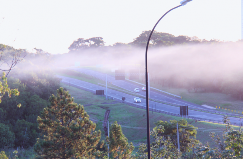 Concessionária diz que nevoeiro exige cautela redobrada dos condutores