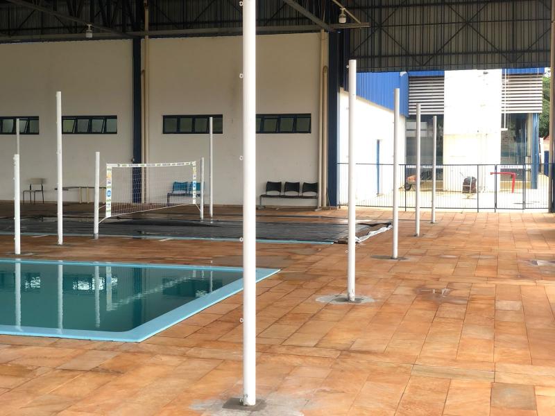 Piscinas do local foram revitalizadas e adequadas para receber a modalidade