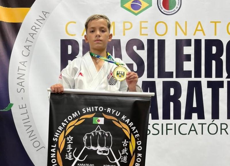 Lucas Pastro em competição no Estado de Santa Catarina