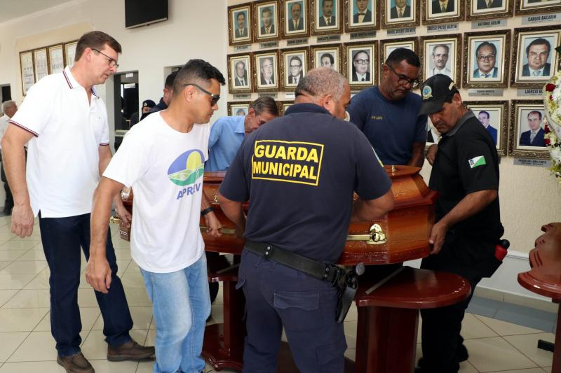 Corpo é velado na Câmara Municipal de Rancharia