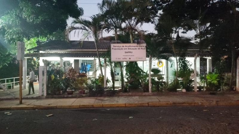 Sapru, também conhecido como antiga Casa de Passagem, fica na Rua Napoleão Antunes Ribeiro Homem, 431, no Jardim Marupiara