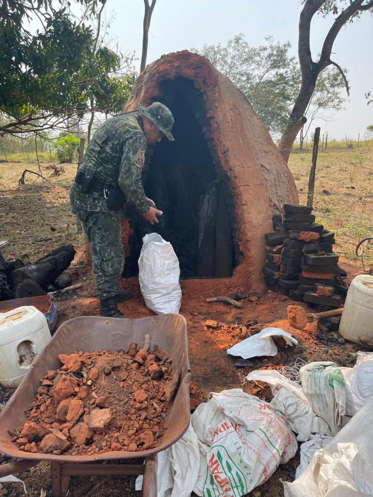Material apreendido foi doado para a Paróquia Nossa Senhora Aparecida
