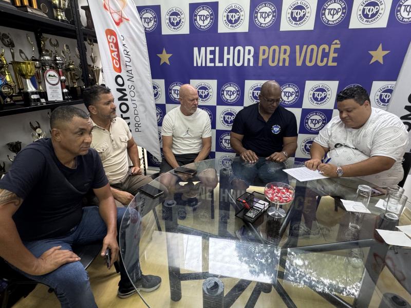 Cerimônia de assinatura do convênio foi realizada hoje à tarde no TCPP