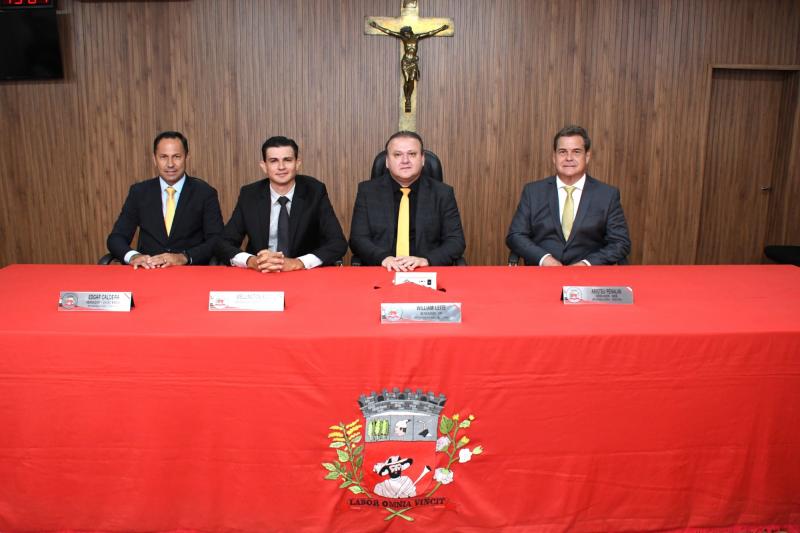 Edgar Caldeira, Wellington Bozo, William Leite e Aristeu Penalva foram os eleitos