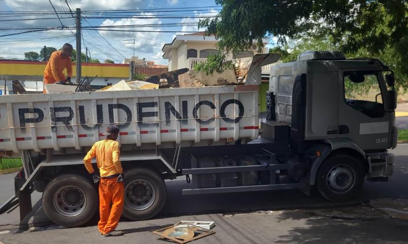 Coleta de materiais inservíveis ocorreu no sábado, na zona oeste de Prudente