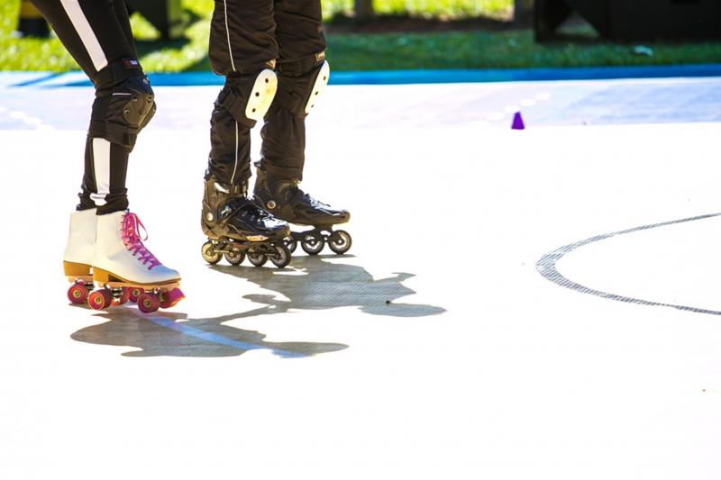 Vivência Roller Disco contará com pista de patinação montada no Bosque
