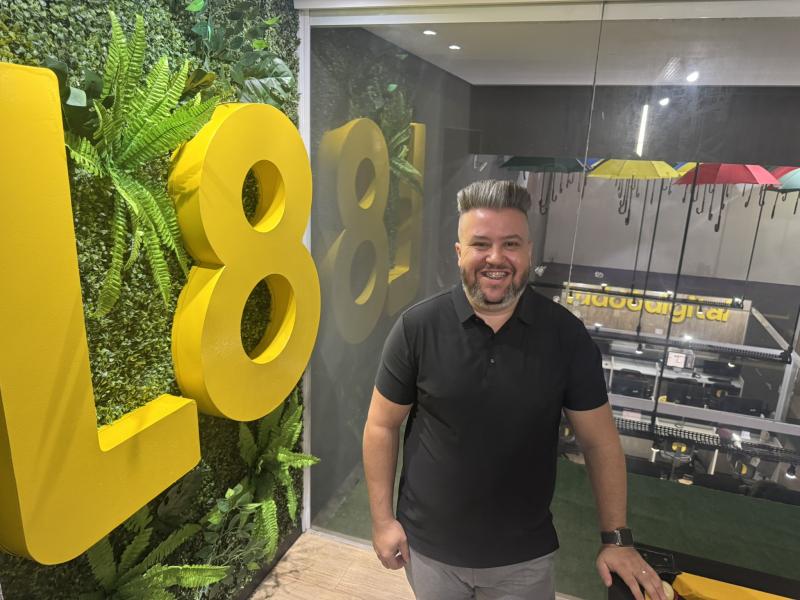 O empresário e empreendedor digital, Leandro Colhado, CEO do Grupo L8